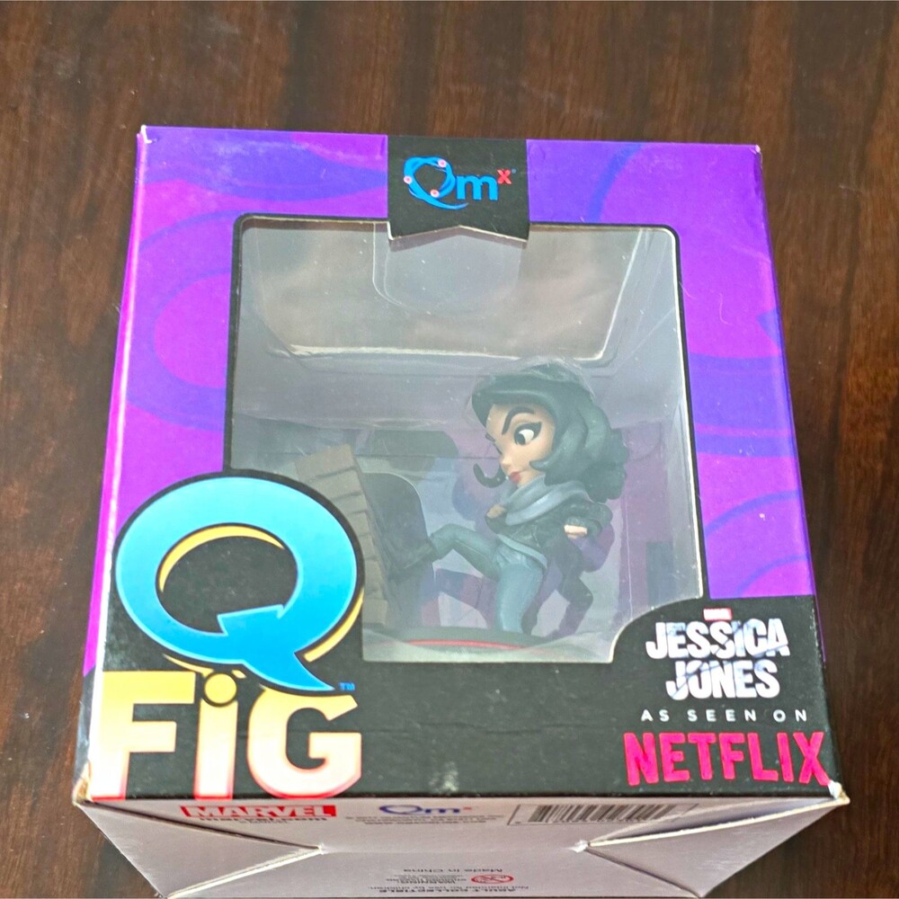 Jessica Jones Q-Fig Marvel Netflix Defenders Figure QMx Quantum Mechanix Boxed